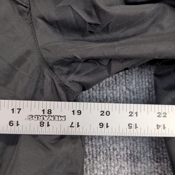 North End McAlister's Windbreaker Jacket Women's Small Long Sleeve Black Poly - Picture 13 of 13